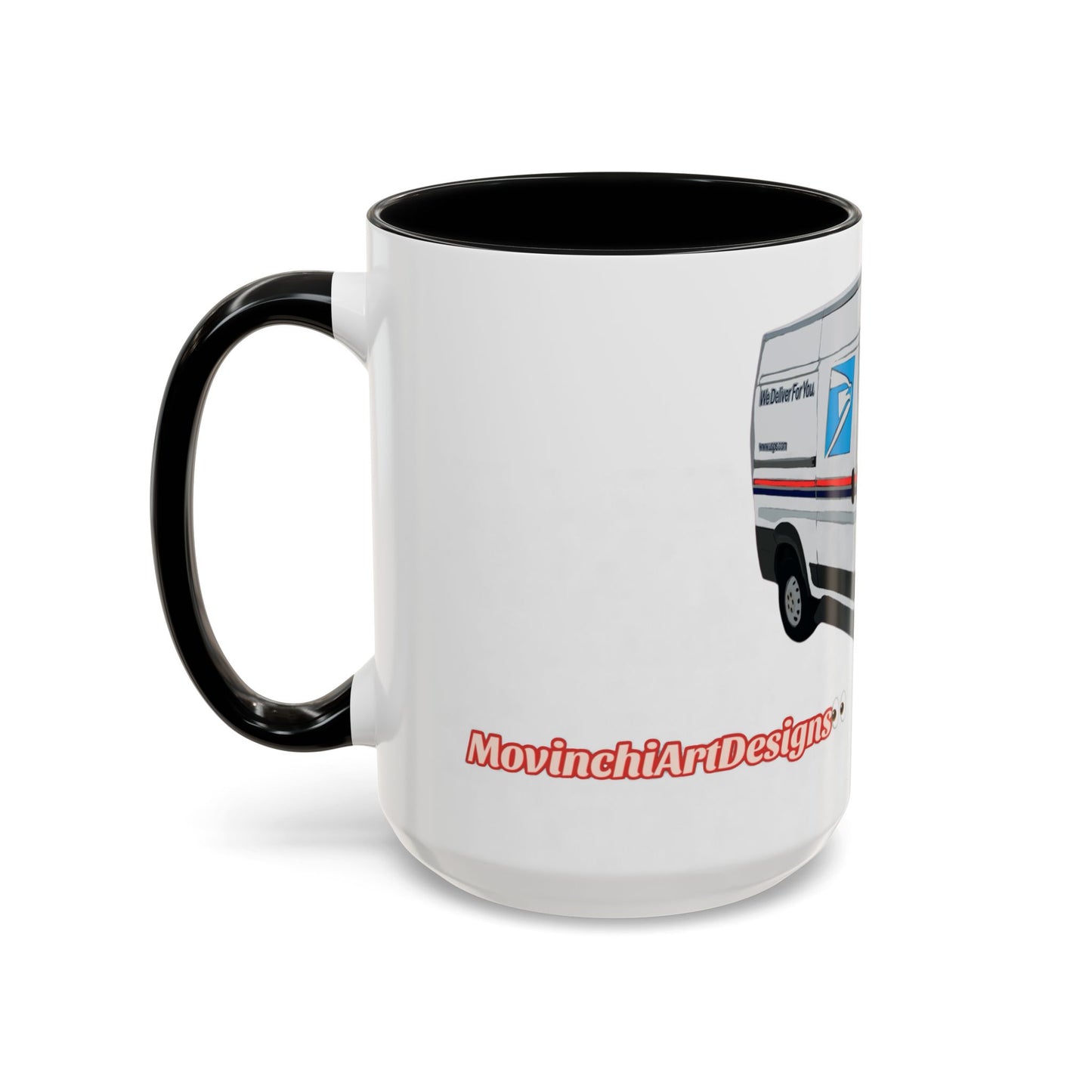 PROMASTER.  Coffee Mug — Postal Delivery Van Illustration