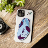 Melvin White Sports Car Phone Case - Retro Pop Art Supercar Protective Tough Case