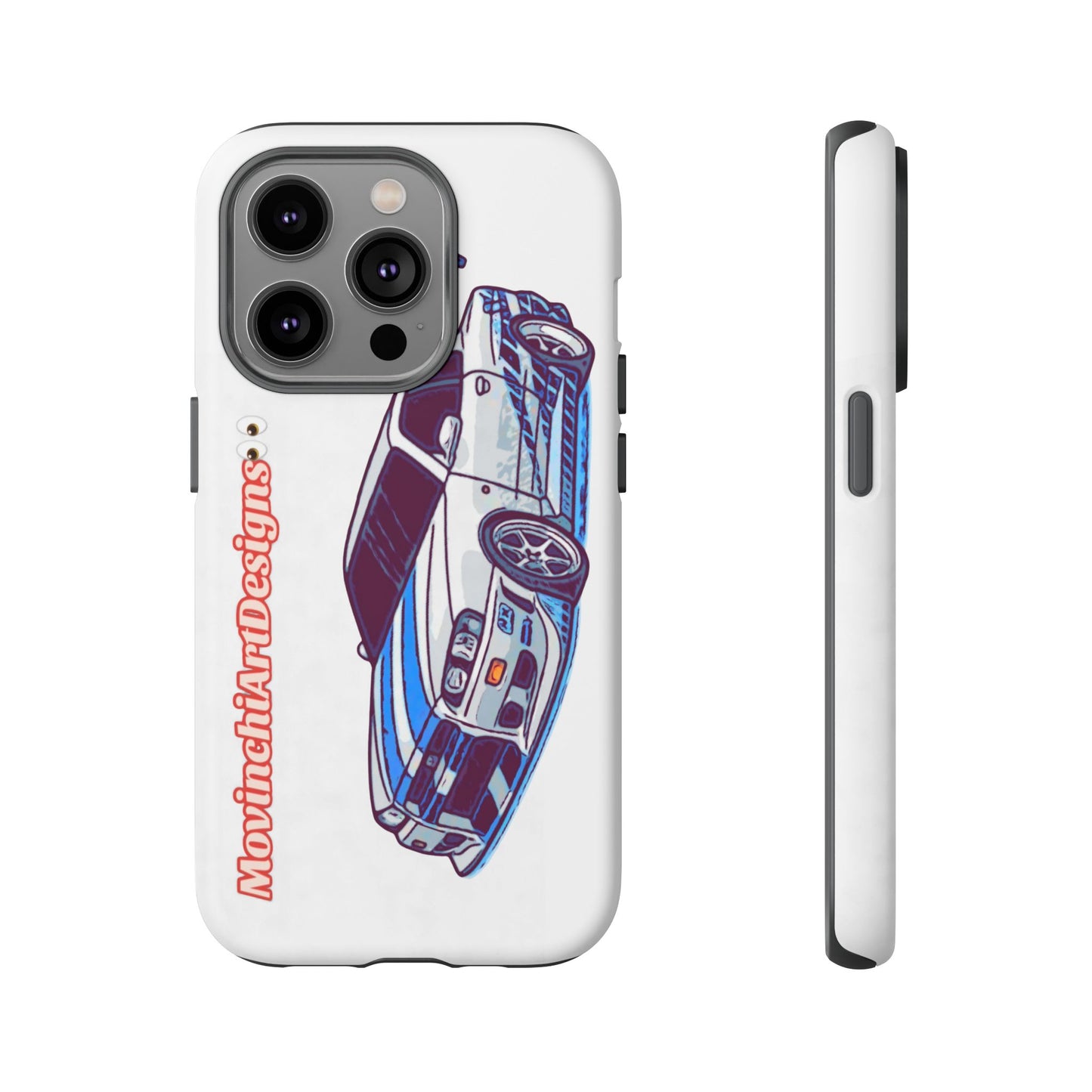 Retro Skyline r34 Phone Case — Vintage Sports Car Graphic