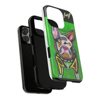 FRENCHIE  Art Phone Case – Colorful Pop Dog iPhone Cover