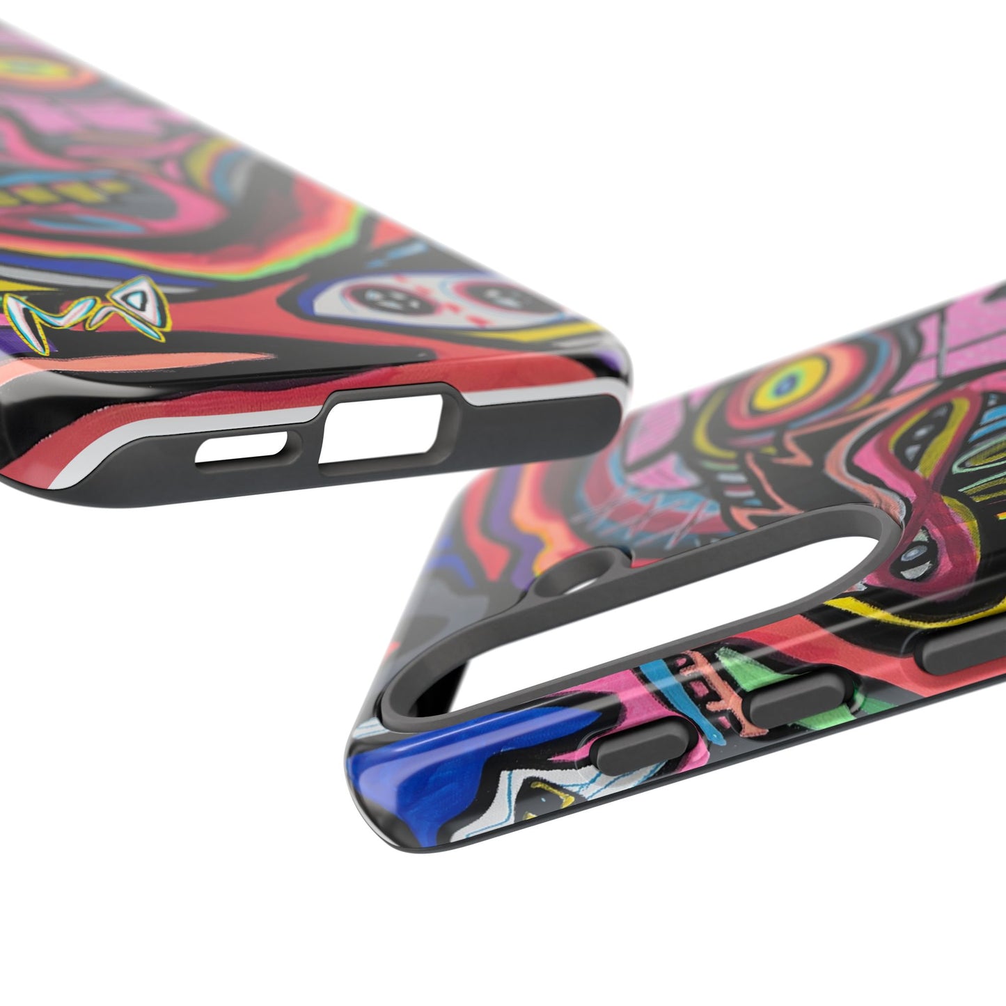CRAZY Graffiti Phone Case — Colorful Street Art Protective Cover