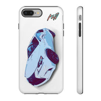 Melvin White Sports Car Phone Case - Retro Pop Art Supercar Protective Tough Case
