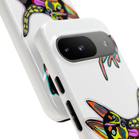 HUSKY  Colorful Abstract Dog Phone Case — 'MAD' Signature Protective Case