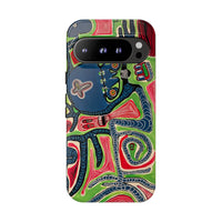 Abstract AFTERLIFE Phone Case — Bold Psychedelic Music Art