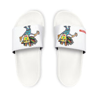 THE REBEL  Men's Graphic Slide Sandals — Removable Strap Colorful Mascot Design