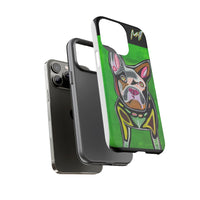 FRENCHIE  Art Phone Case – Colorful Pop Dog iPhone Cover