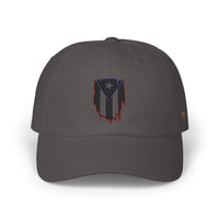 Dad Cap — Puerto Rico Flag Embroidered Distressed Logo