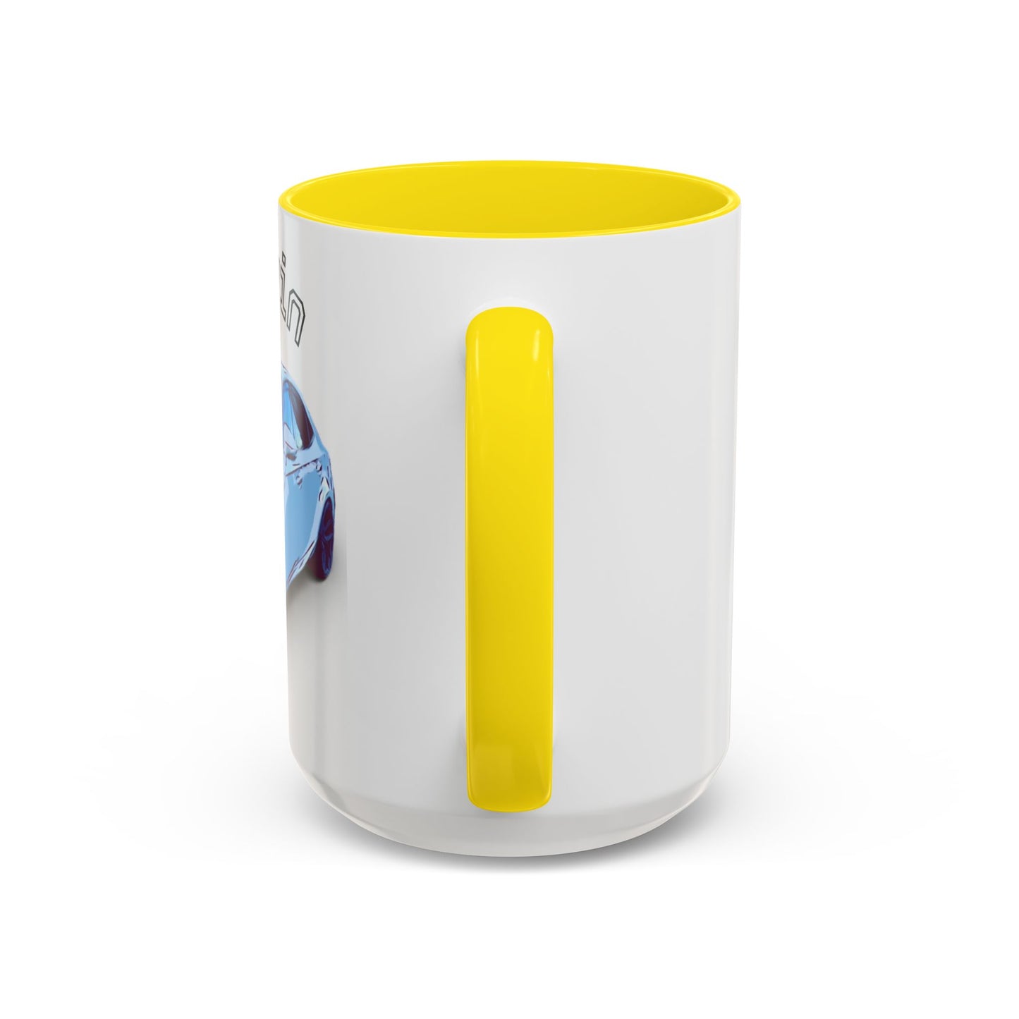 MELVIN.  Personalized Car Coffee Mug — 'Melvin' Sports Car Accent Mug (11/15oz)