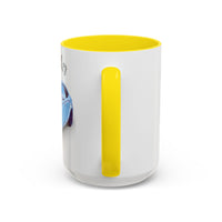 MELVIN.  Personalized Car Coffee Mug — 'Melvin' Sports Car Accent Mug (11/15oz)