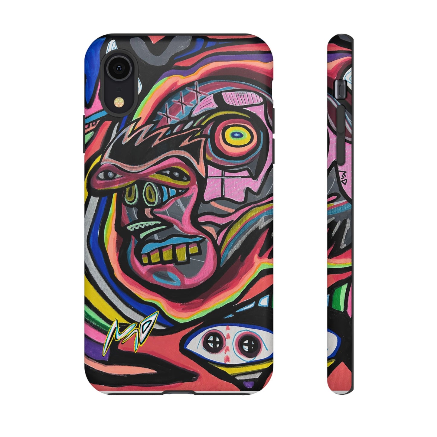 CRAZY Graffiti Phone Case — Colorful Street Art Protective Cover