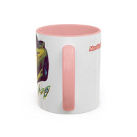 RX7  Coffee Mug — Yellow Sports Car Illustration Accent Mug