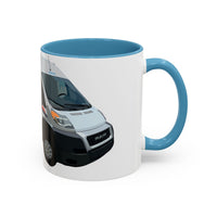 PROMASTER.  Coffee Mug — Postal Delivery Van Illustration