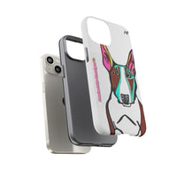 MR Bull Terrier Phone Case — Colorful Pop Art Tough Cases for Dog Lovers
