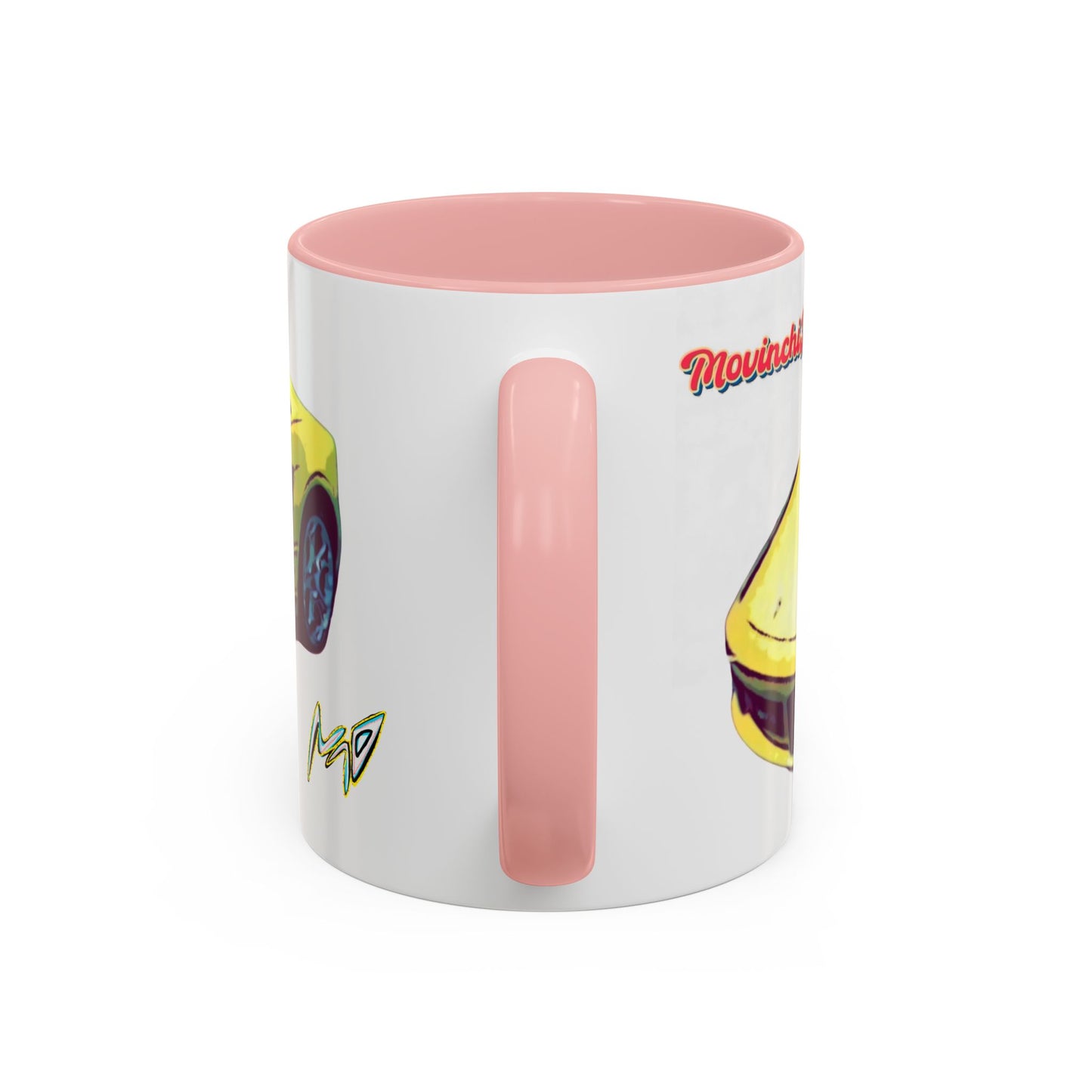 GALLARDO.  Sports Car Coffee Mug — Yellow Supercar Accent Mug (11/15oz)