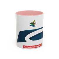 AERIAL.   Wave Accent Coffee Mug — Watersports Lover Gift