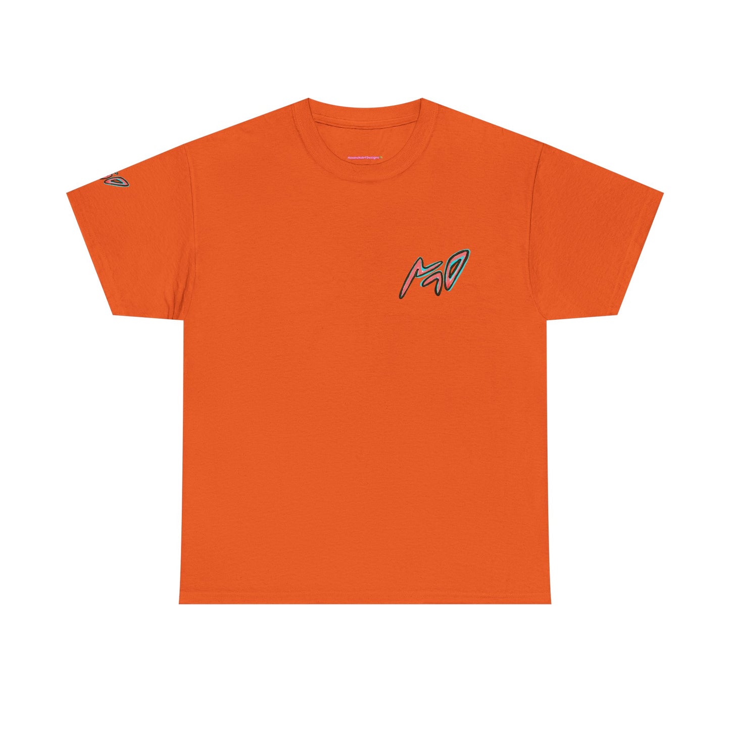 Graphic Tee — Colorful CRAZY TUNA  Illustration Back Print Tee