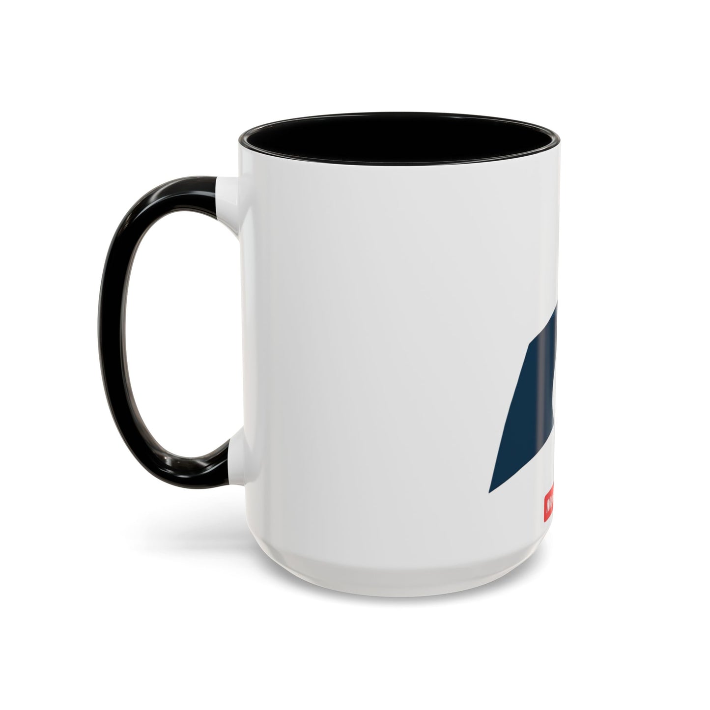 AERIAL.   Wave Accent Coffee Mug — Watersports Lover Gift
