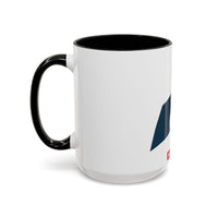 AERIAL.   Wave Accent Coffee Mug — Watersports Lover Gift