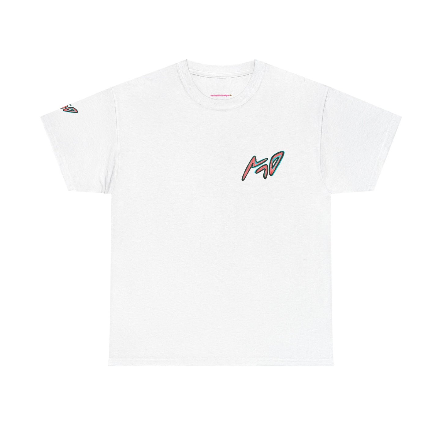 Graphic Tee — Colorful CRAZY TUNA  Illustration Back Print Tee