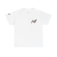 Graphic Tee — Colorful CRAZY TUNA  Illustration Back Print Tee