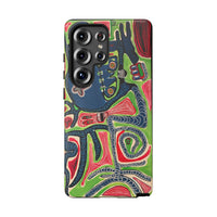 Abstract AFTERLIFE Phone Case — Bold Psychedelic Music Art