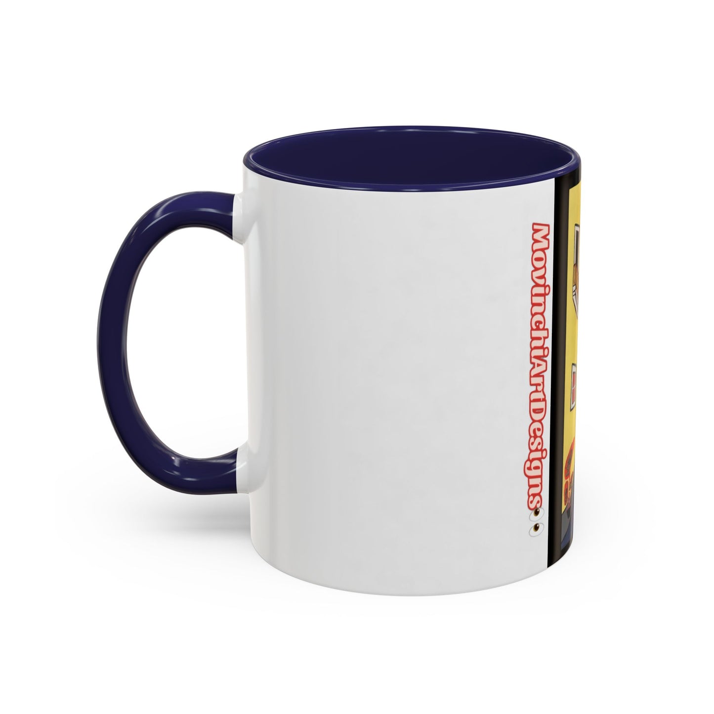 SAN JUAN.  Colorful Street Art Coffee Mug — Vibrant Alleyway & Playful Emblem Accent Mug
