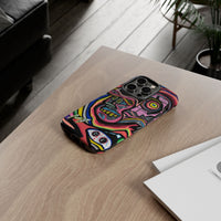 CRAZY Graffiti Phone Case — Colorful Street Art Protective Cover