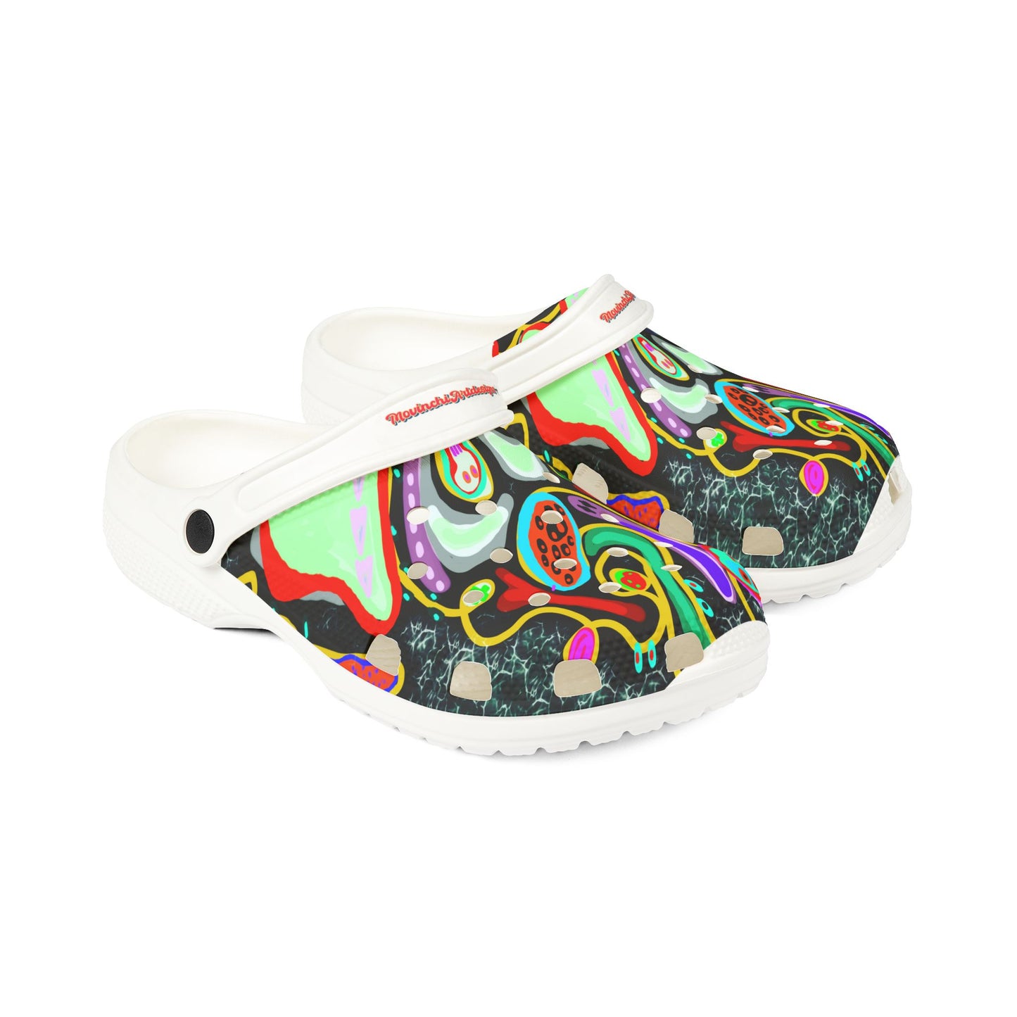 Psychedelic Swirl EVA Foam Clogs