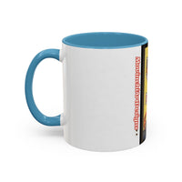 SAN JUAN.  Colorful Street Art Coffee Mug — Vibrant Alleyway & Playful Emblem Accent Mug