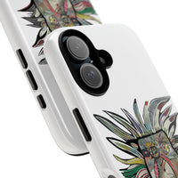 Colorful Tribal Monkey Phone Case — Artistic Totem iPhone Cover