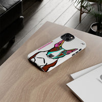 MR Bull Terrier Phone Case — Colorful Pop Art Tough Cases for Dog Lovers