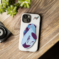 Melvin White Sports Car Phone Case - Retro Pop Art Supercar Protective Tough Case