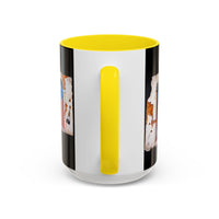 Puerto Rico Flag Door Accent Coffee Mug — Vintage Rustic Boricua Pride (11/15oz)
