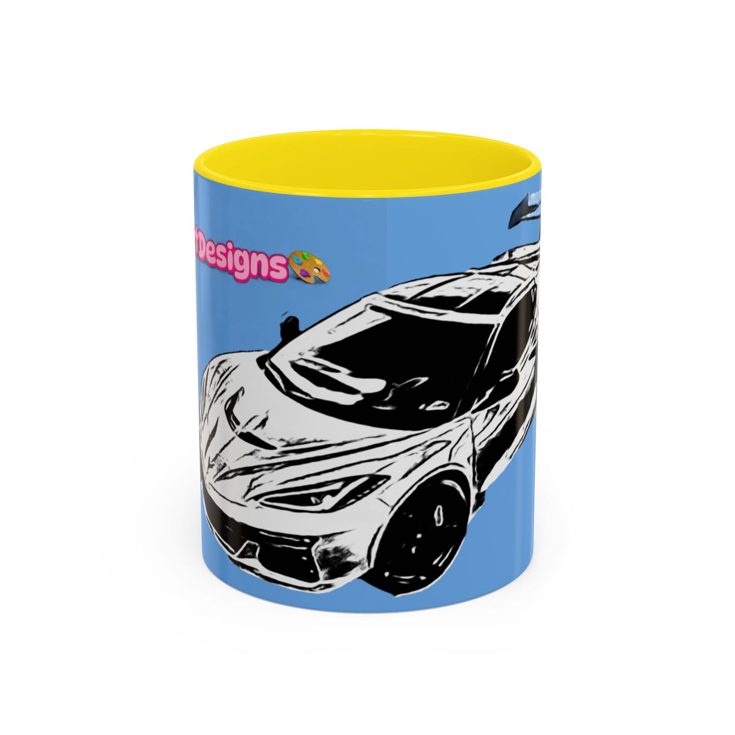 ZR1  Sports Car Coffee Mug - Racing Supercar Accent Mug (11/15oz)