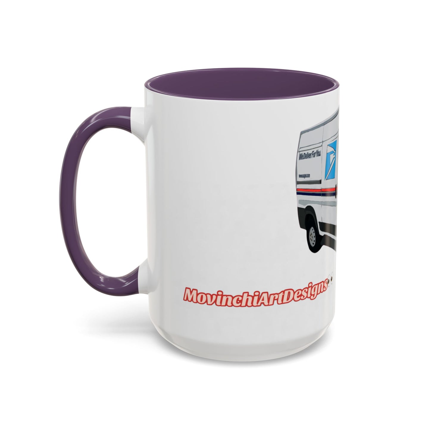 PROMASTER.  Coffee Mug — Postal Delivery Van Illustration