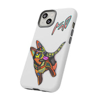 HUSKY  Colorful Abstract Dog Phone Case — 'MAD' Signature Protective Case