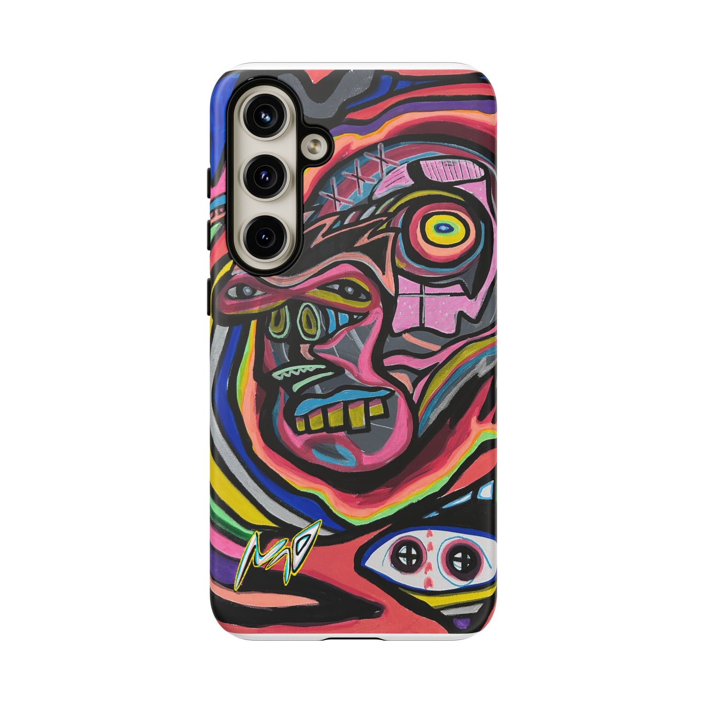 CRAZY Graffiti Phone Case — Colorful Street Art Protective Cover