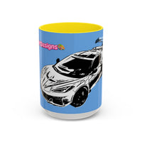 ZR1  Sports Car Coffee Mug - Racing Supercar Accent Mug (11/15oz)