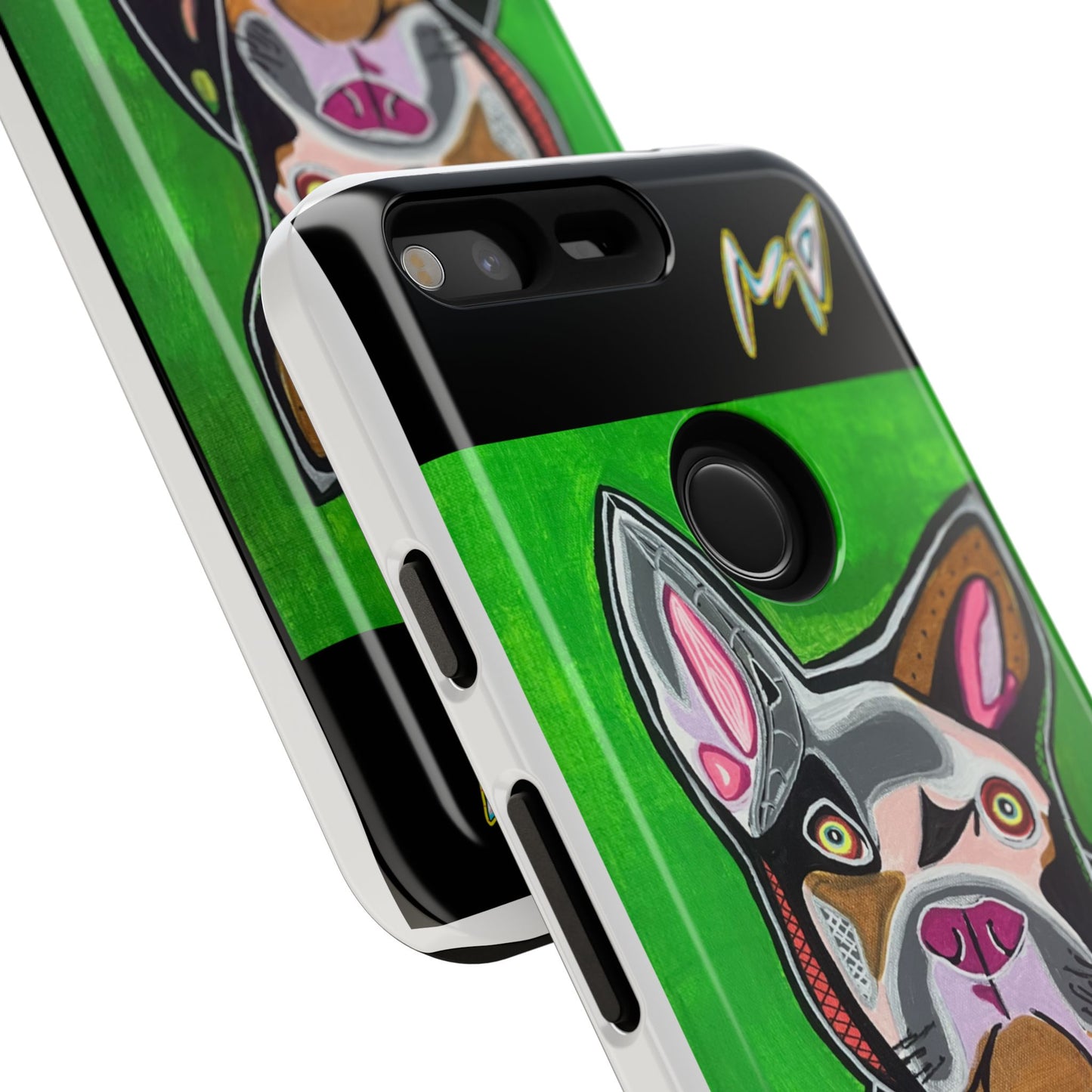 FRENCHIE  Art Phone Case – Colorful Pop Dog iPhone Cover