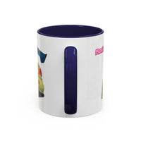 R34  Racing Skyline Accent Coffee Mug — Fast Car Drift Design (11/15oz)