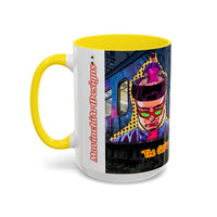 OLIVER TREE "The Goat"Urban Graffiti Coffee Mug — Colorful Retro Subway Art