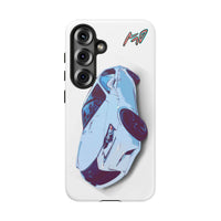 Melvin White Sports Car Phone Case - Retro Pop Art Supercar Protective Tough Case
