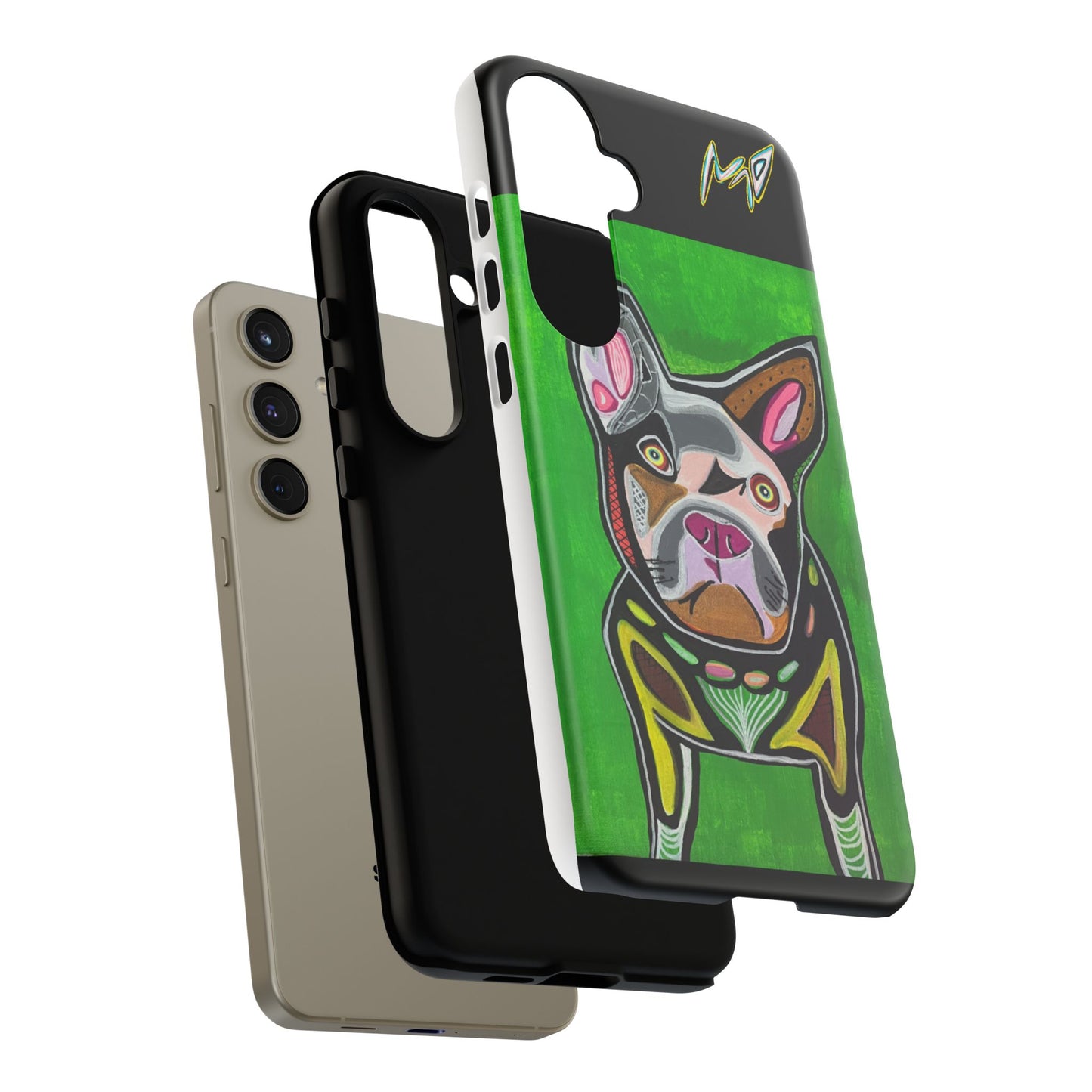 FRENCHIE  Art Phone Case – Colorful Pop Dog iPhone Cover