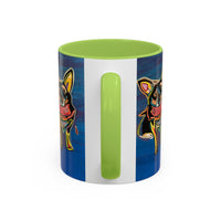 Chihuahua Art Coffee Mug – Colorful Pop‑Art Dog Accent Mug (11/15 oz)