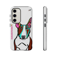 MR Bull Terrier Phone Case — Colorful Pop Art Tough Cases for Dog Lovers
