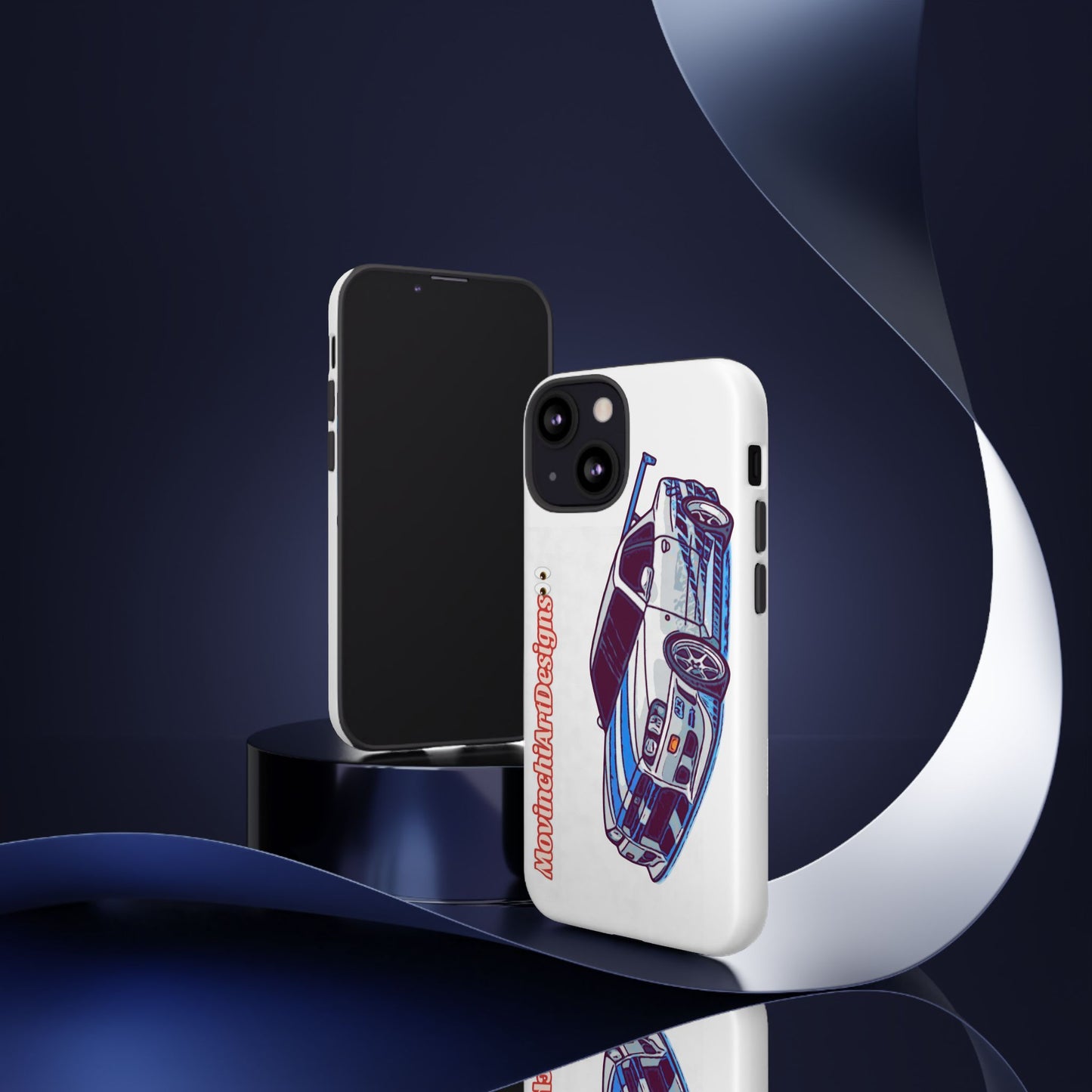 Retro Skyline r34 Phone Case — Vintage Sports Car Graphic