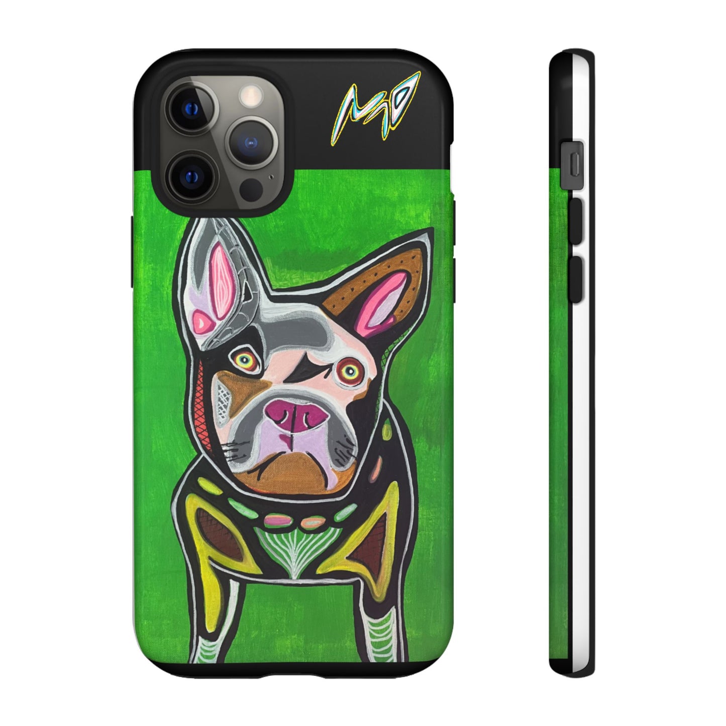 FRENCHIE  Art Phone Case – Colorful Pop Dog iPhone Cover