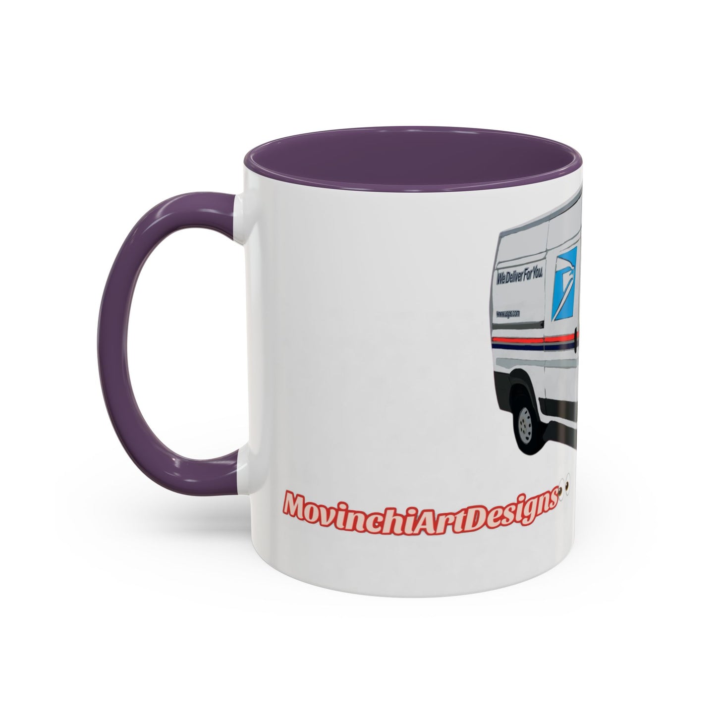 PROMASTER.  Coffee Mug — Postal Delivery Van Illustration