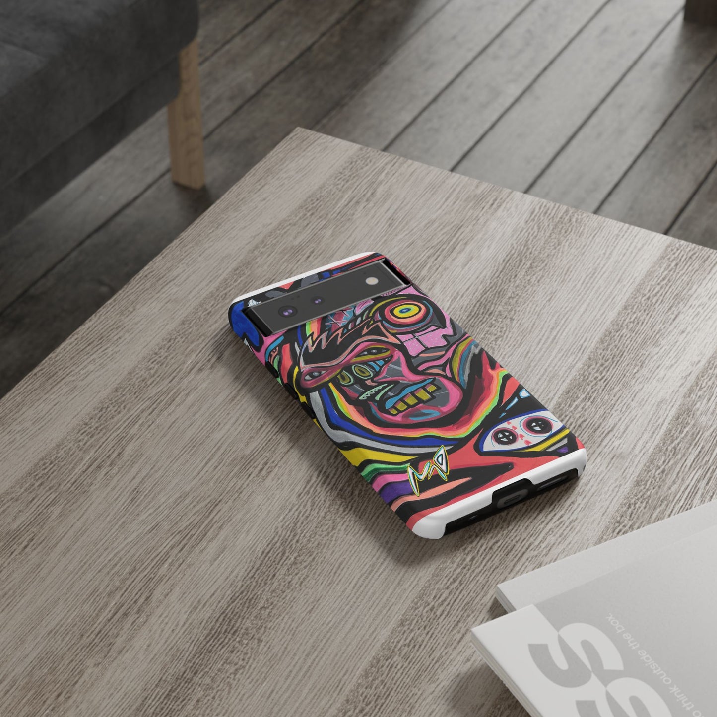 CRAZY Graffiti Phone Case — Colorful Street Art Protective Cover