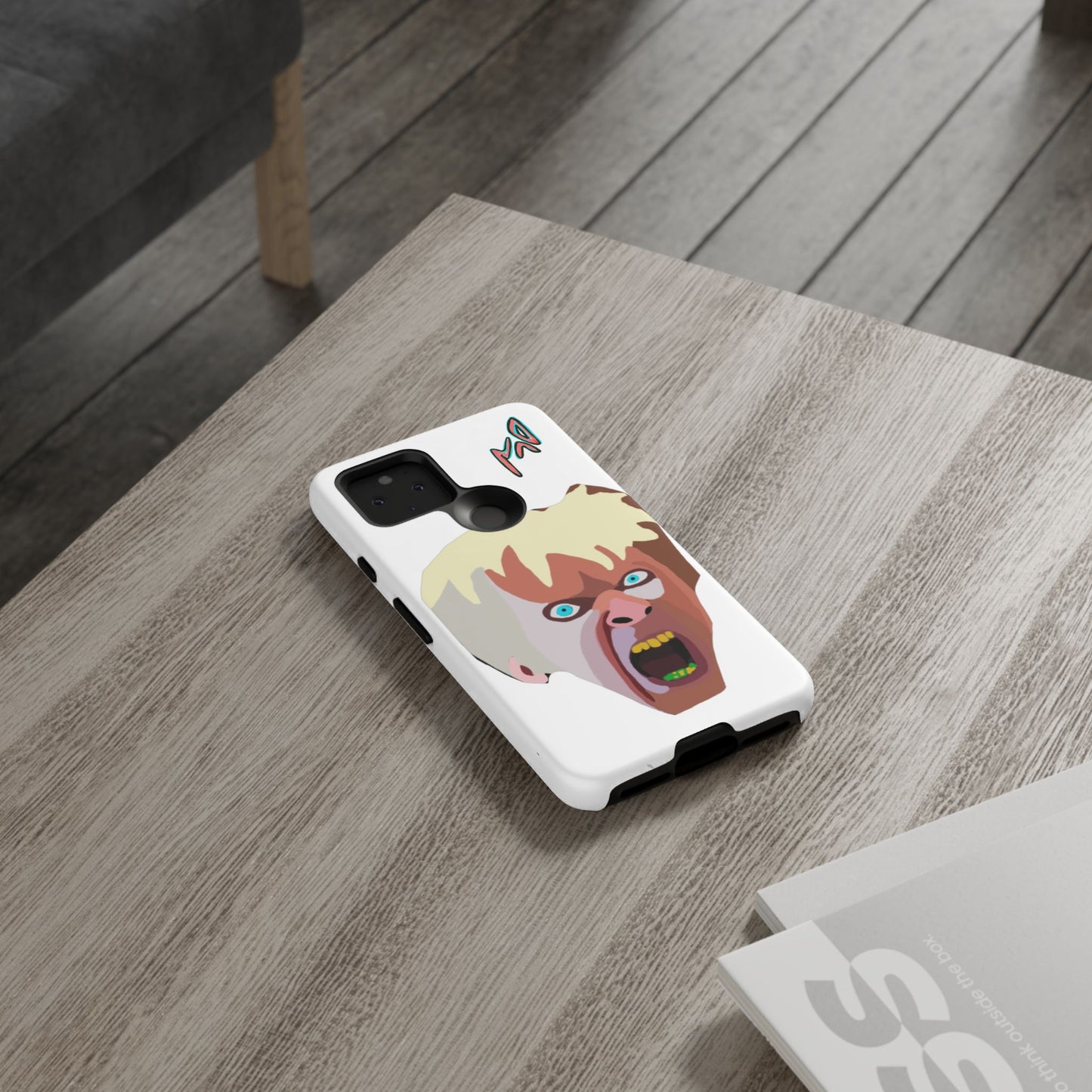 KAREN.  Phone Case — Retro Horror Face Graphic ("Tough Cases")
